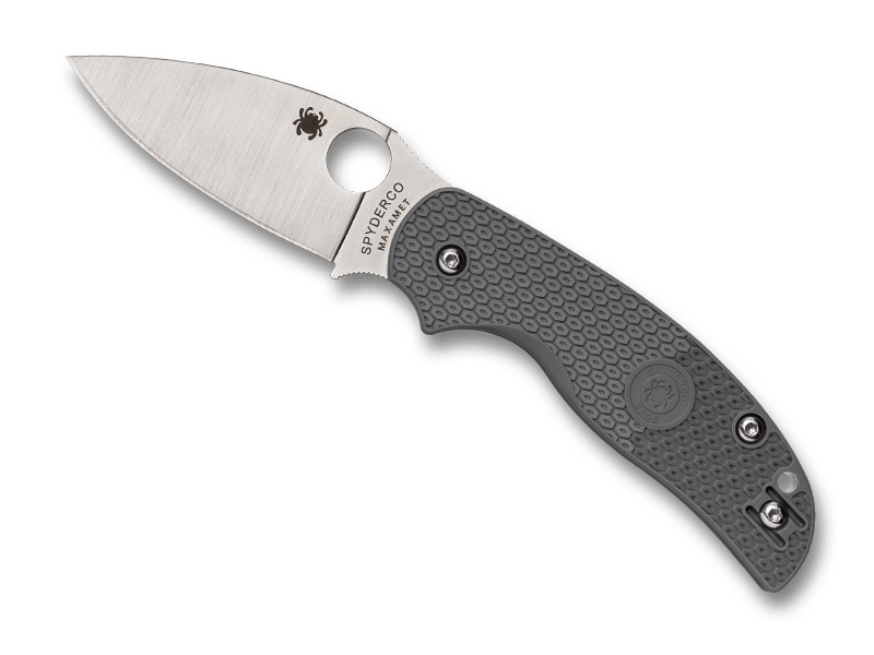 Couteau pliant Spyderco Sage 5 Maxamet - manche 10,5 cm nylon/fibre de verre gris