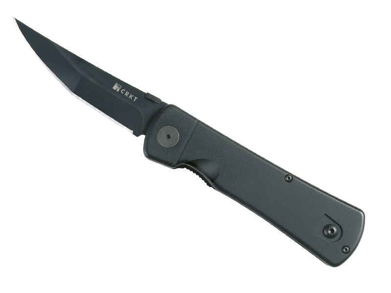 Couteau CRKT Hissatsu - manche 13 cm nylon/fibre de verre noir