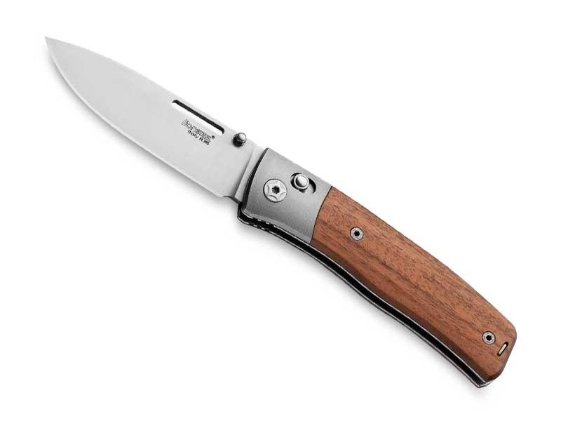 Couteau Lionsteel Nini - manche 9,5 cm plaquettes bois de santos