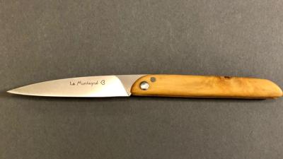 Couteau Montagnol buis de la coutellerie Savignac Carbone