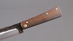 Couteau artisanal Frédéric Marchand L'âme du tonneau - chêne