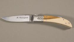 Couteau régional Le Camarguais n°12 trident soudé- 10,5 cm pistachier