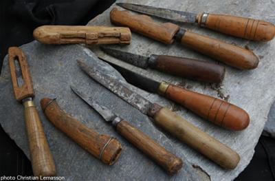 Couteaux traditionnels Aubrac capuchado