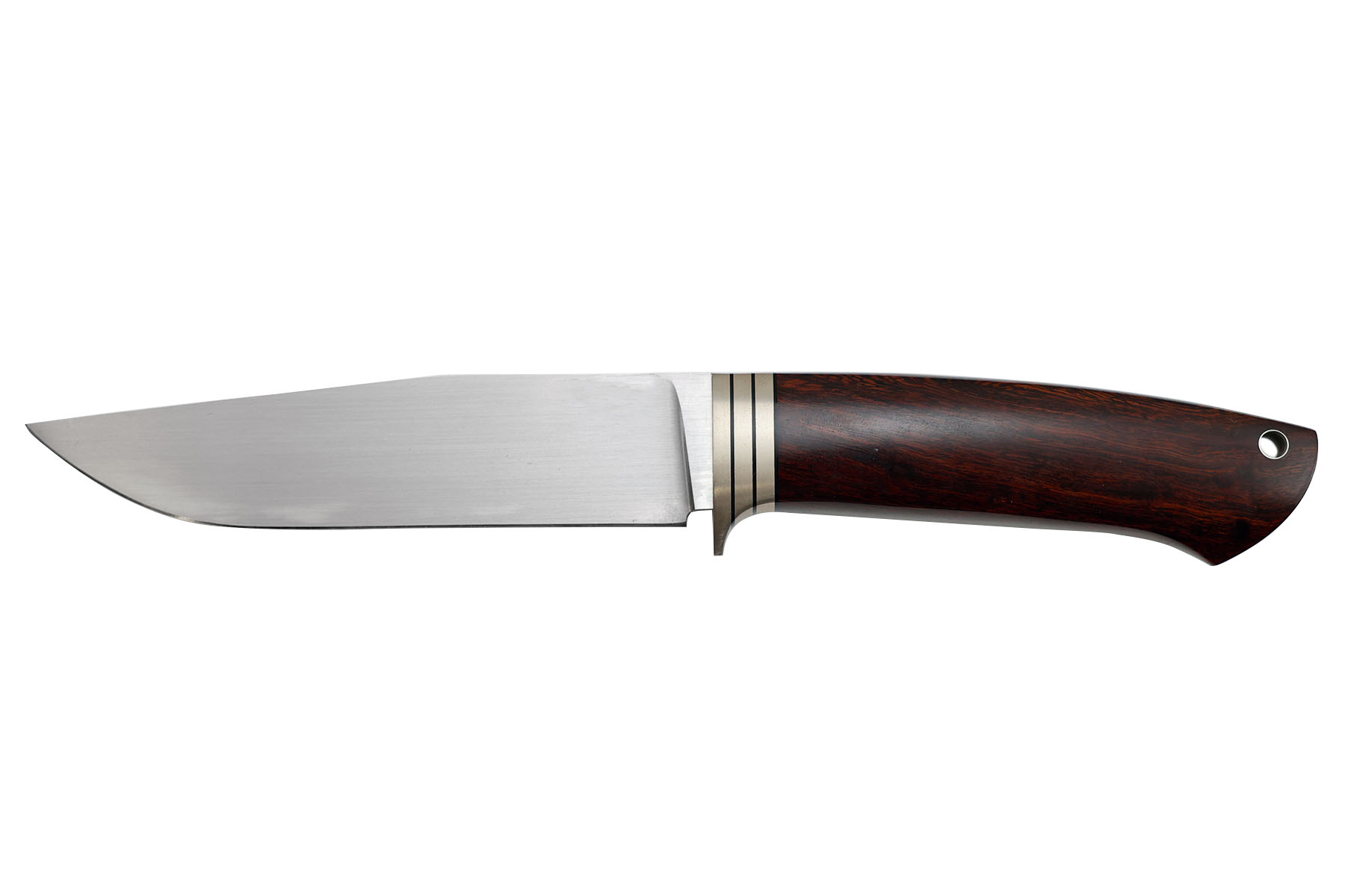 Couteau fixe de Sergei Shidlovskii - bois de fer