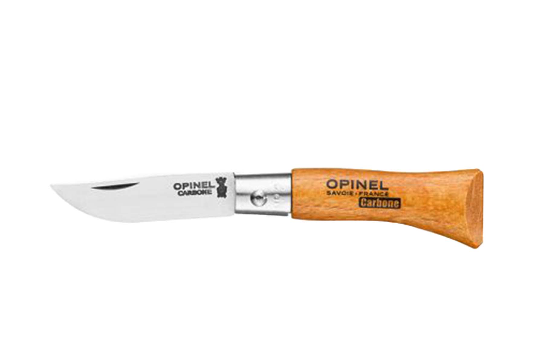 Couteau Opinel n°02 lame carbone