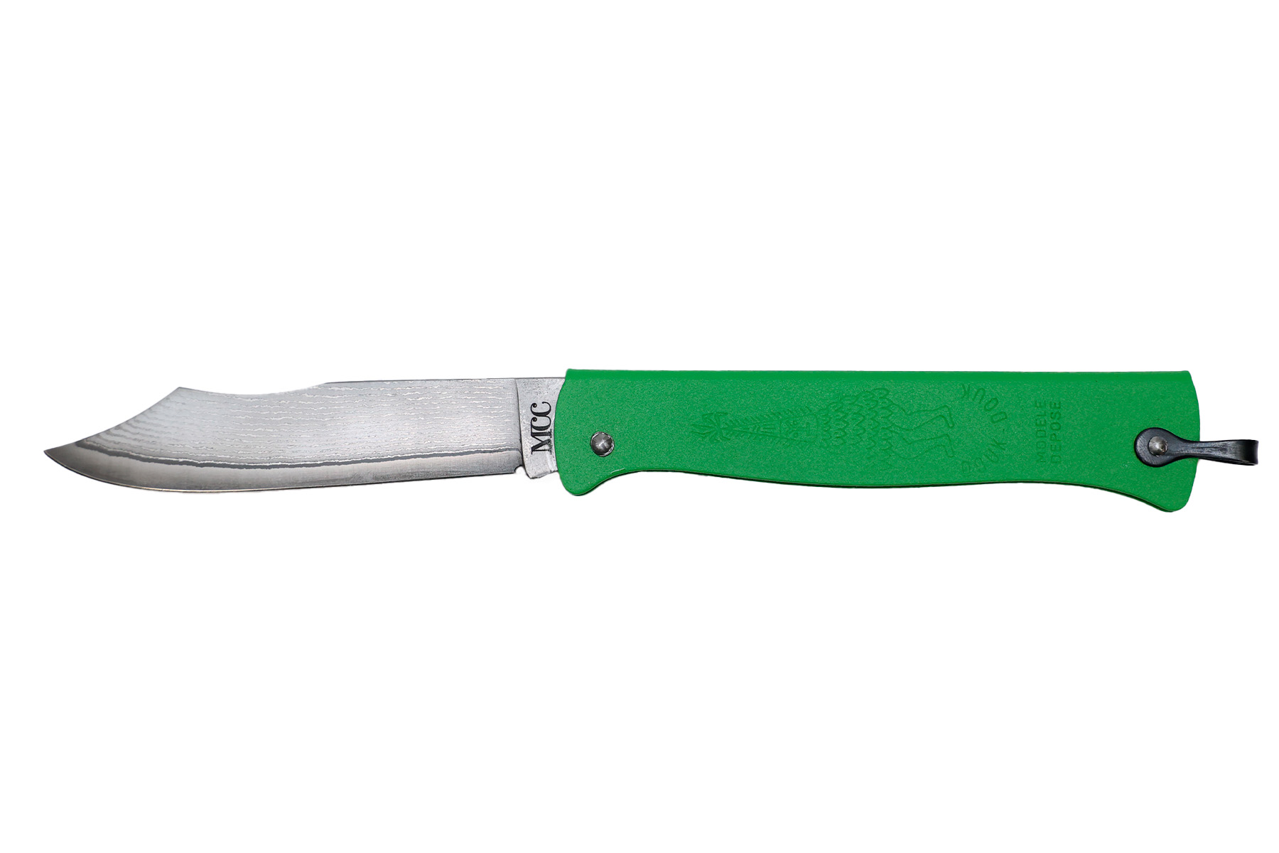 Couteau pliant Douk-Douk de Cognet " VG10 damas" série limitée - vert