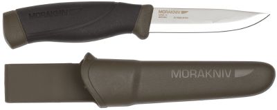 Poignard Morakniv Companion Heavy Duty MG noir/vert