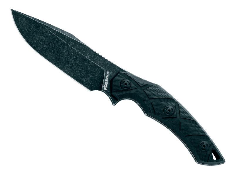 Poignard Fox Edge - lame 12,5 cm - manche G10 noir