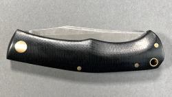Couteau Böker EDC Black - manche  10.5 cm micarta noir