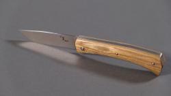 Couteau Gaëtan Cesteleyn Le "X BY G-C" Bois de Cytise du Jura