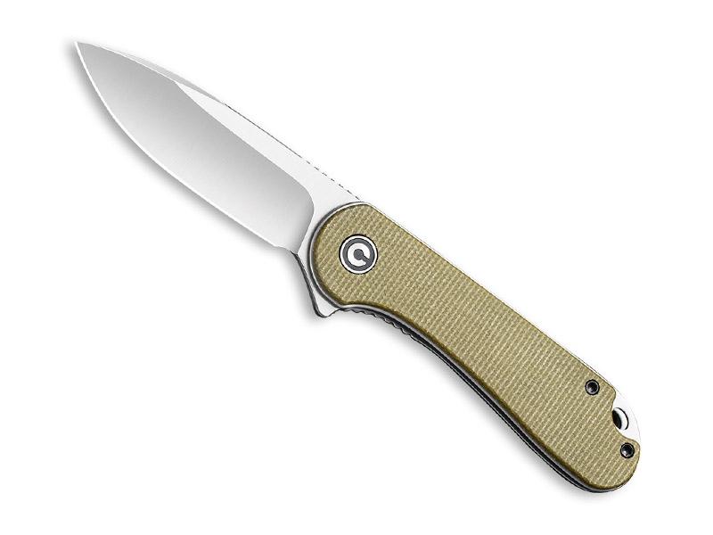 Couteau pliant Civivi Elementum - manche 10 cm micarta Vert Olive