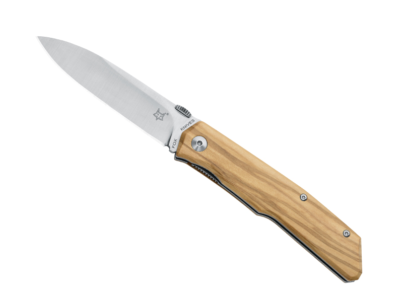 Couteau Fox Terzuola - manche 11 cm olivier