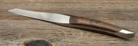 Coffret de deux couteaux de table Sknife - noyer