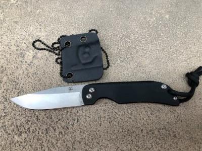 Couteau Bowie Silver de Fred Perrin