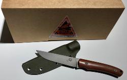 Couteau artisanal fixe de Gaëtan Cesteleyn "Field Grade" micarta
