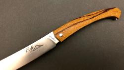 Couteau FUJI bois de serpent coutellerie Teymen