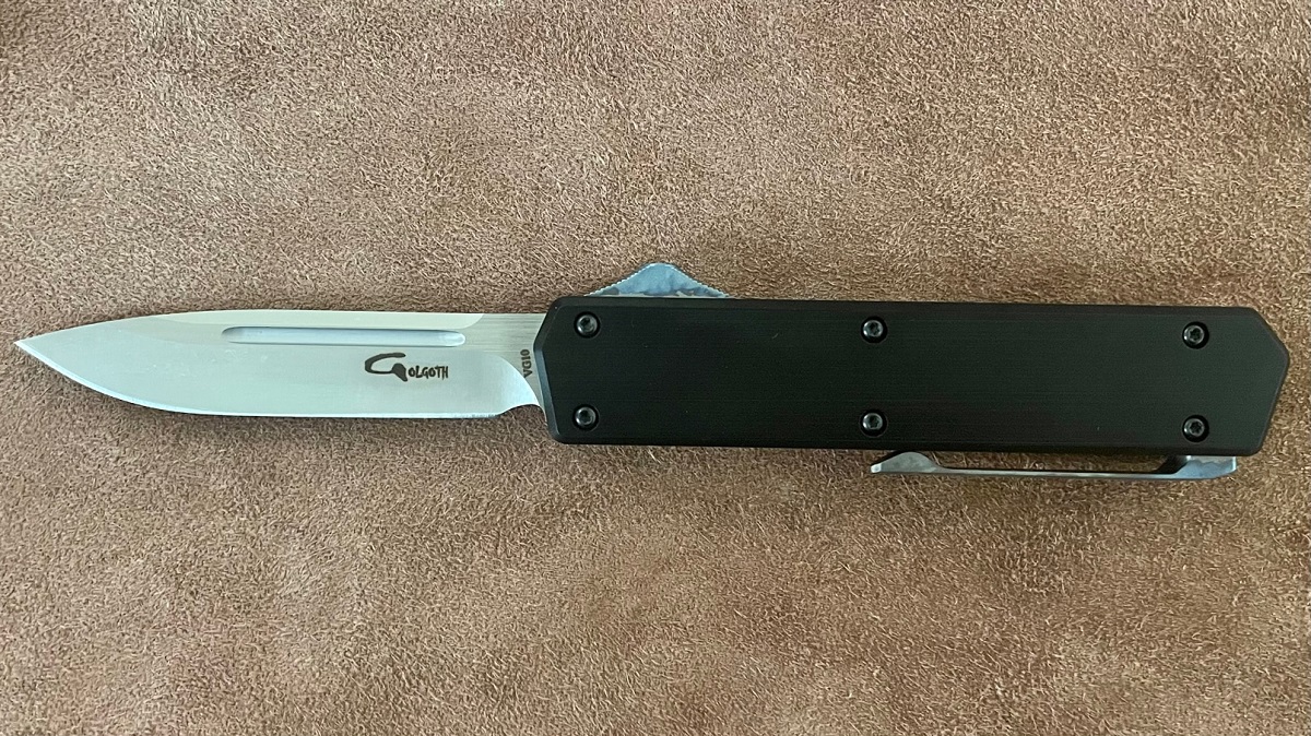 Couteau de poche automatique Golgoth modèle G13DP+