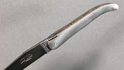 Couteau forge de Laguiole Christian Ghion flat 9 cm