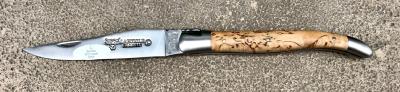 Couteau Laguiole en Aubrac - manche en Bouleau