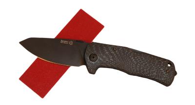 Couteau pliant Lionsteel TM1 - manche fibre de carbone