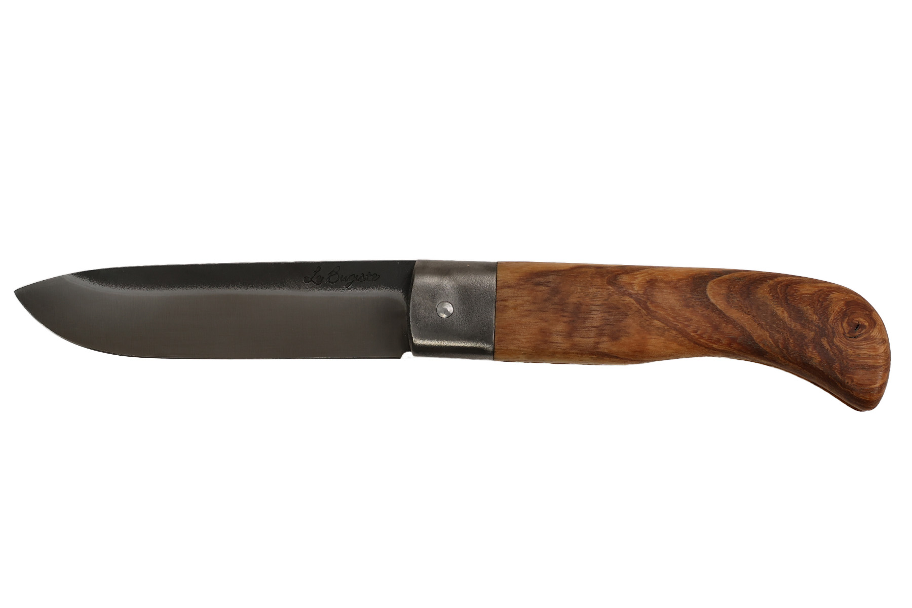 Couteau artisanal pliant Frédéric Maschio modèle Le Bugiste - frêne