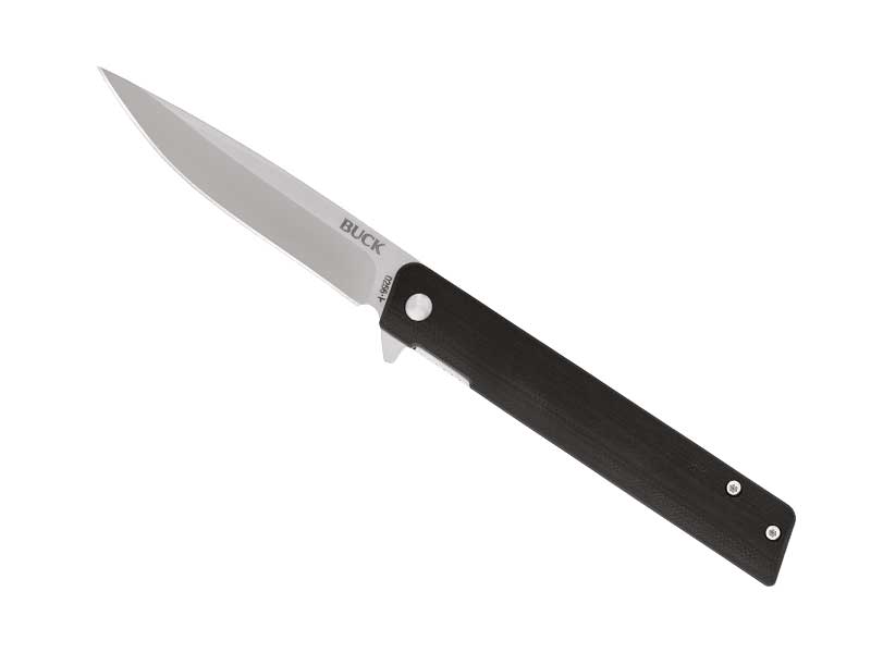 Couteau pliant Buck Decatur - manche 11.5 cm G10 noir