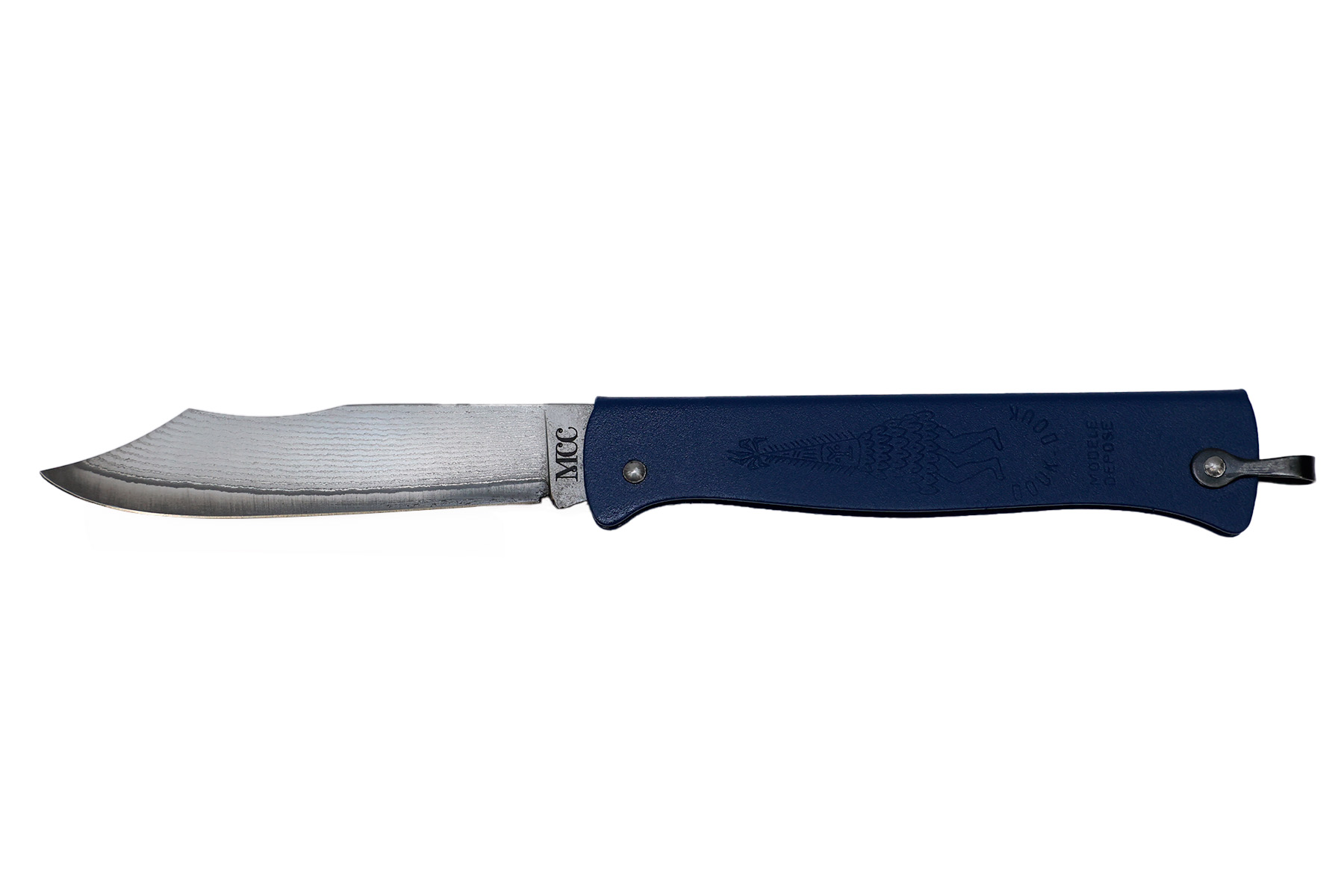 Couteau pliant Douk-Douk de Cognet " VG10 damas" série limitée - Bleu