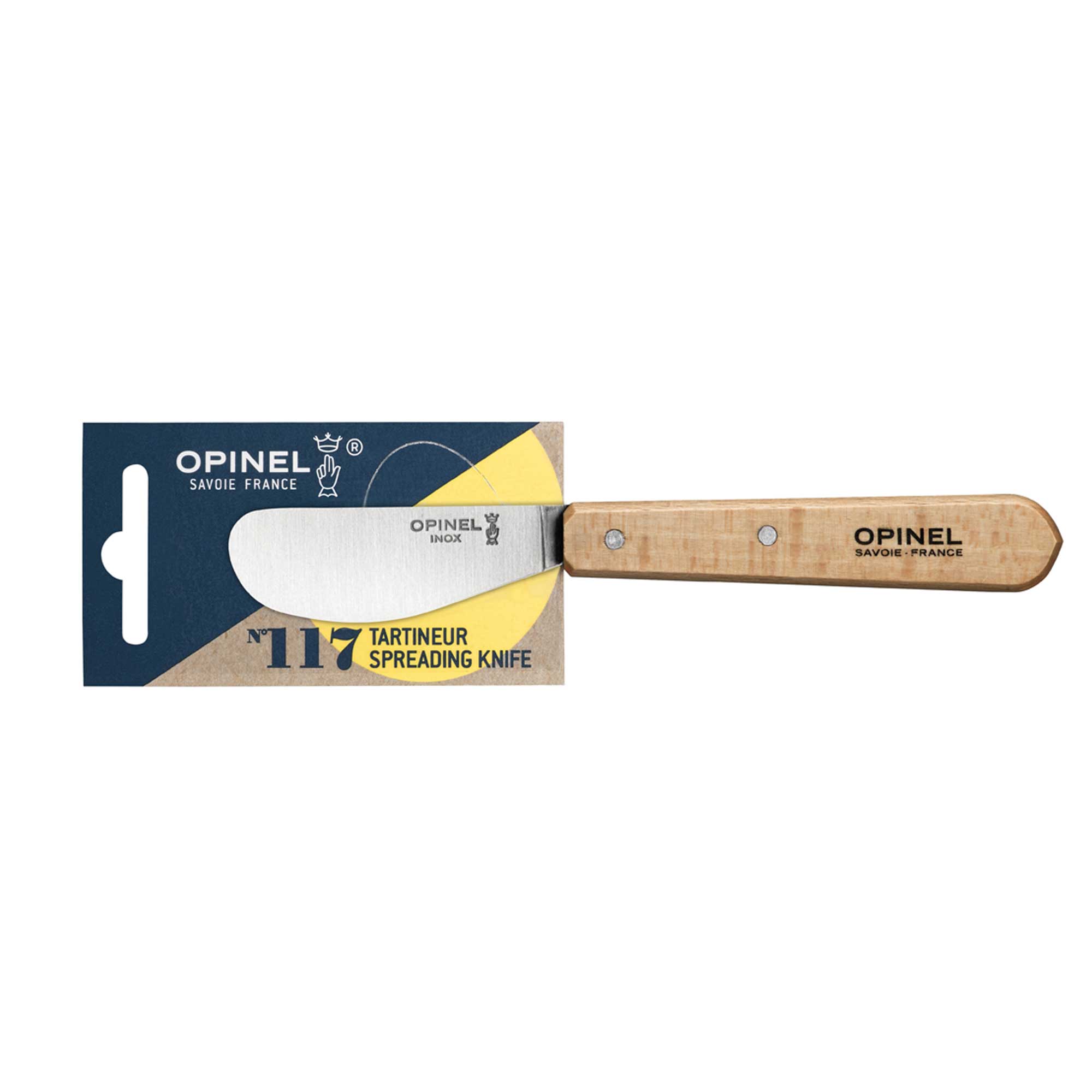 Couteau Opinel tartineur N°117 - Hêtre