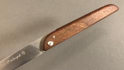 Couteau Montagnol Noyer de la coutellerie Savignac Carbone