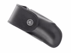 ETUI CUIR MAX CAPDEBARTHES – COUTEAU FORT 12 CM NOIR