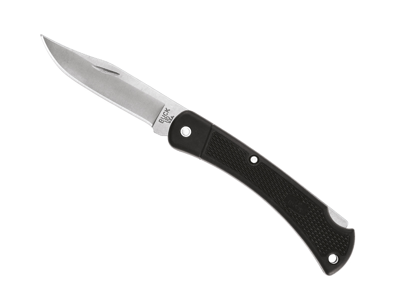 Couteau pliant Buck Hunter LT - manche 12.5 cm nylon noir