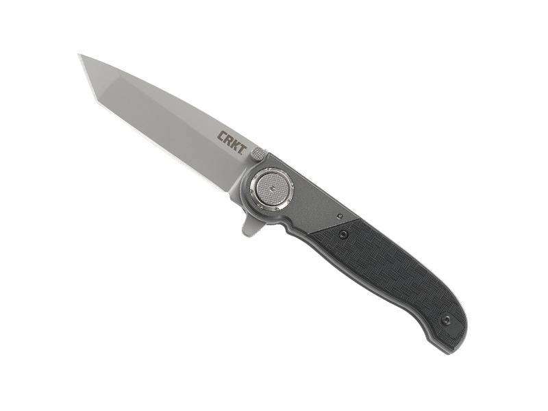 Couteau pliant CRKT M40-02 - manche 10 cm nylon/fibre de verre noir