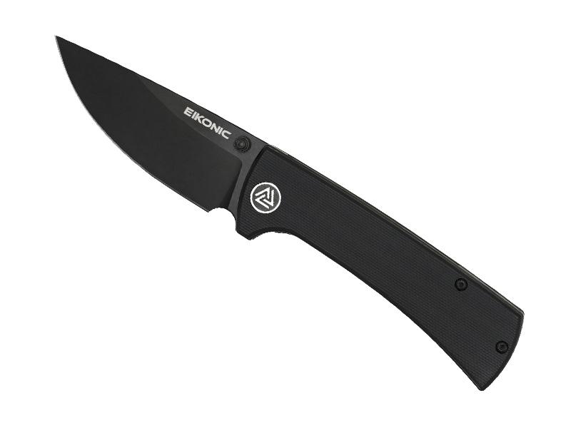 Couteau pliant Eikonic RCK9 - manche 10 cm G10 noir