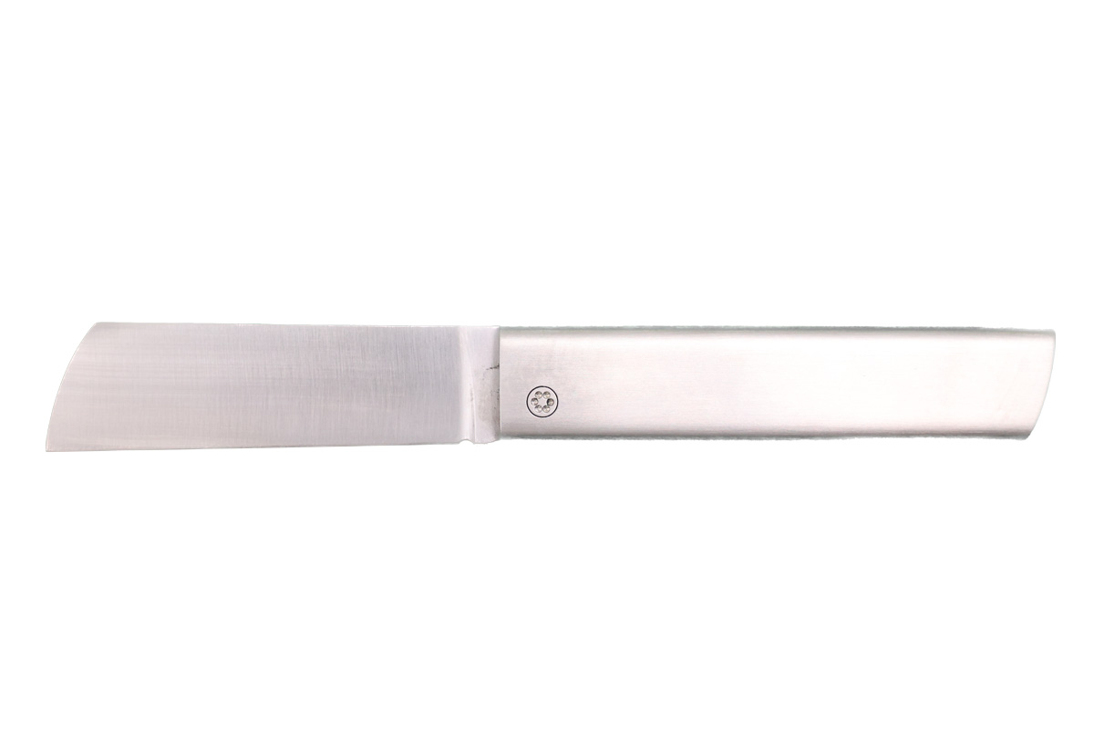Couteau pliant  "le Snard" par Tom Fleury - inox
