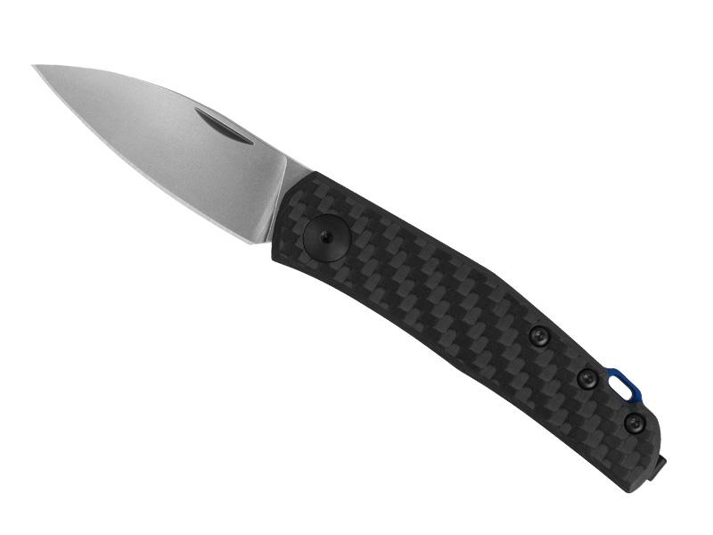Couteau pliant Zero Tolerance - manche 9,5 cm fibre de carbone noir