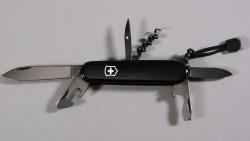 Couteau suisse Victorinox Spartan Onyx Black Edition - noir