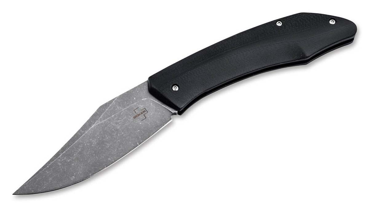 Couteau de poche modèle "SamoSaur" par Böker Plus design Raphaël Durand / Sam Lurquin