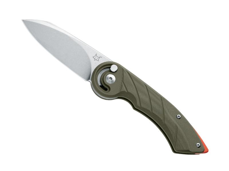 Couteau pliant FOX RADIUS - manche 11,5 cm G10 vert