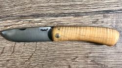 Couteau artisanal pliant Frédéric Maschio Dodu - frêne ondé