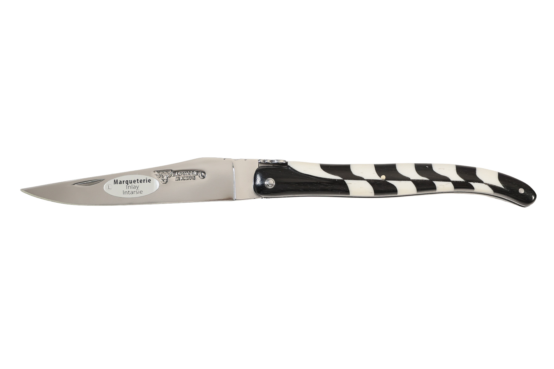 LAGUIOLE EN AUBRAC 12 CM DAMIER - OS/EBENE