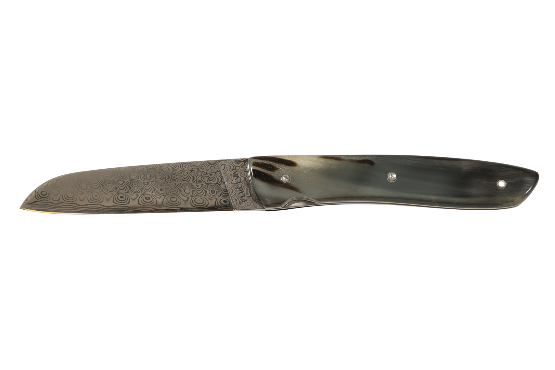 Couteau Perceval Le "L08" damasteel - Bélier