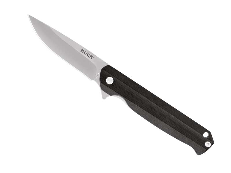 Couteau pliant Buck Langford - manche 11.5 cm G10 noir