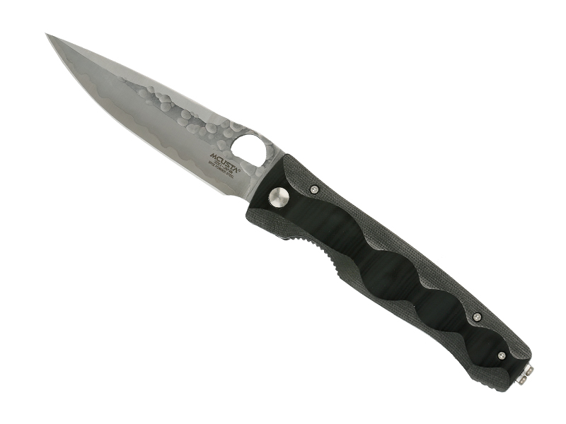 Couteau japonais pliant Mcusta Elite - manche 11,5 cm micarta noir