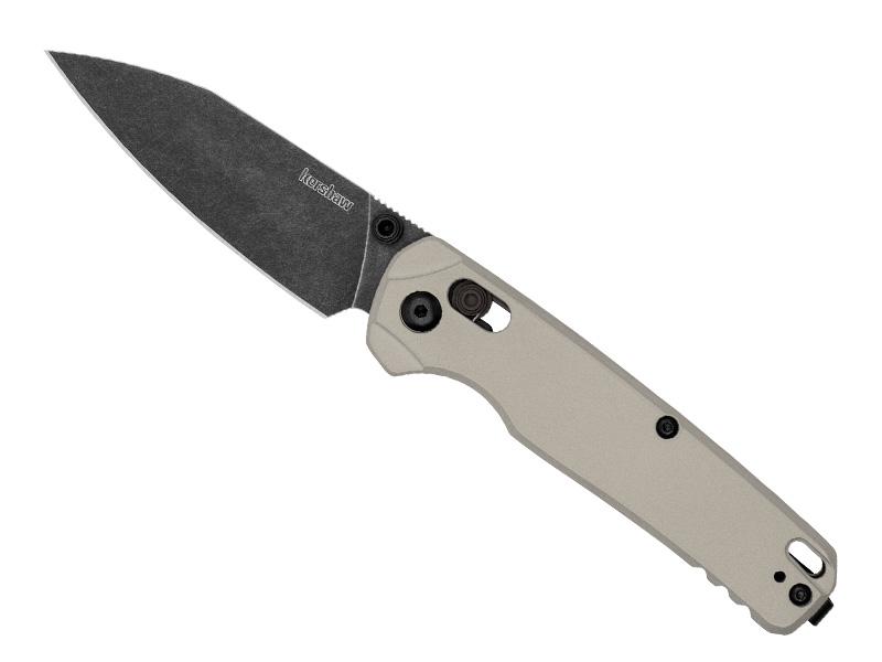 Couteau pliant Kershaw Bel Air -  manche 11 cm aluminium 6061-T6 revêtement Cerakote® beige