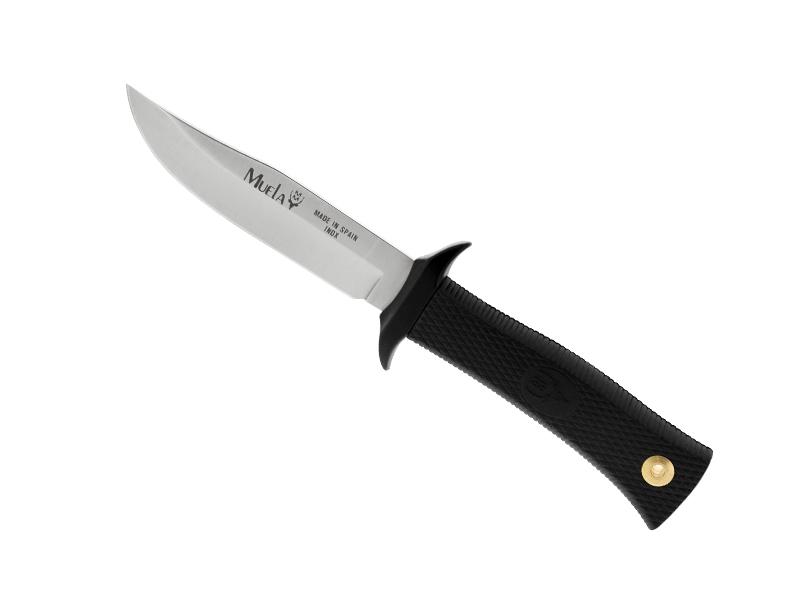 Poignard Muela 025.10 lame 10 cm - manche gomme noire