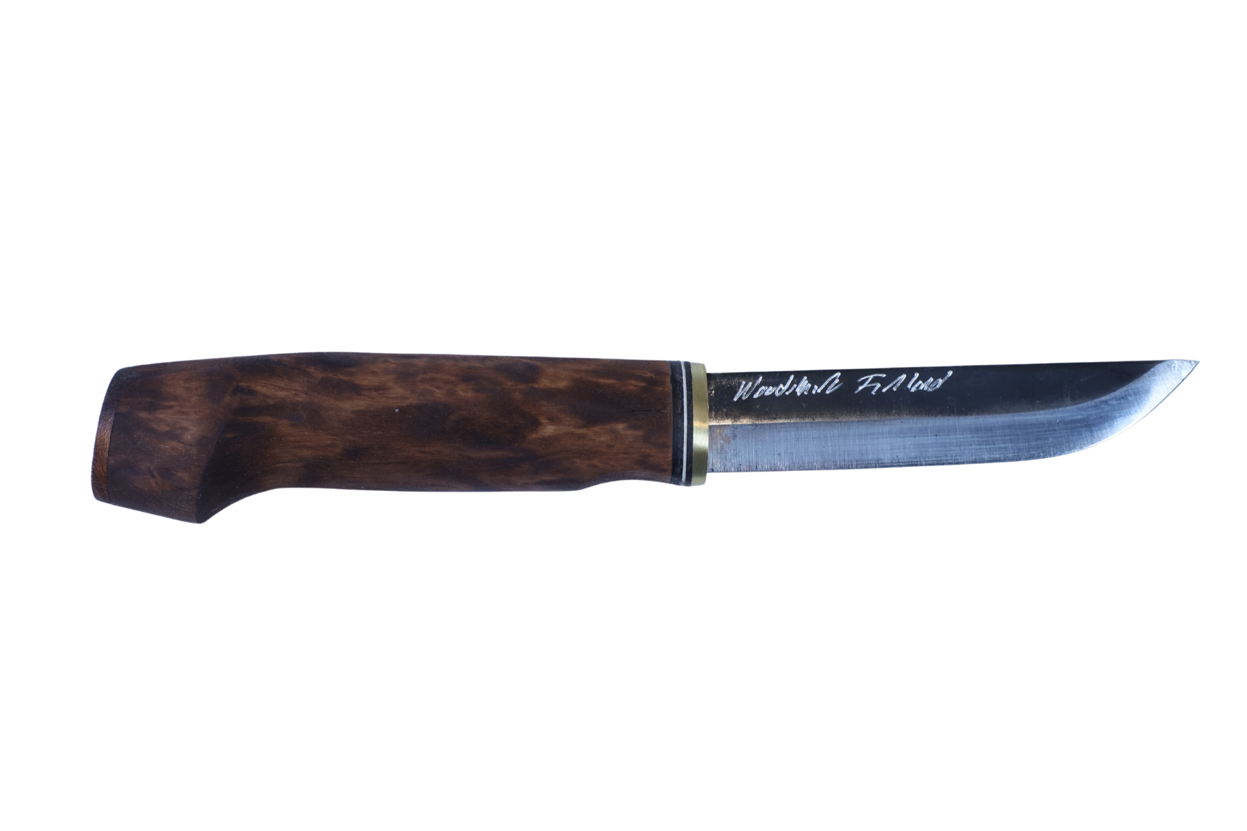 Couteau Puuko Merimaa - 10, 5 cm bouleau teinté