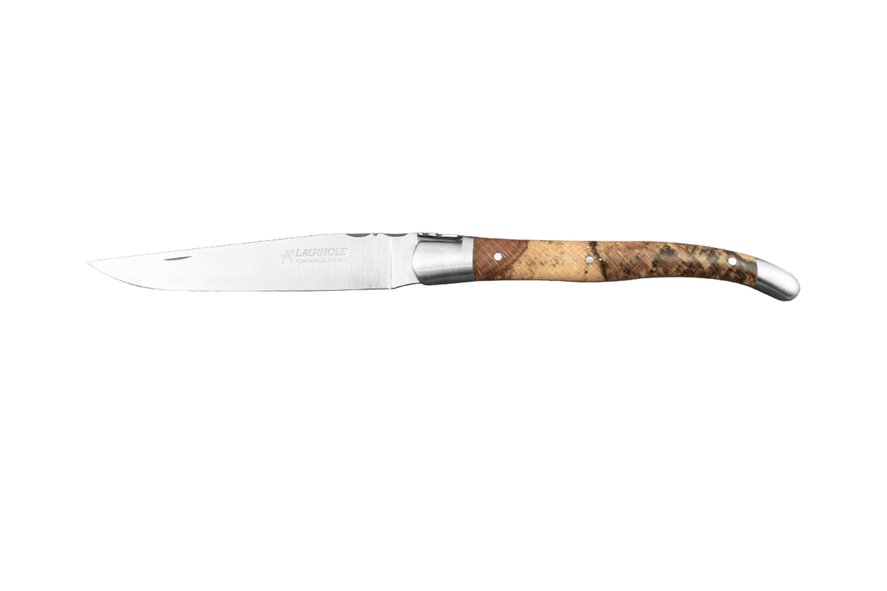 Couteau Laguiole Gilles Fontenille Pataud Tradition - manche 13 cm hètre debout stabilisé