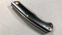 Couteau Böker EDC Black - manche  10.5 cm micarta noir