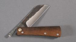 Couteau artisanal Frédéric Marchand L'âme du tonneau - chêne