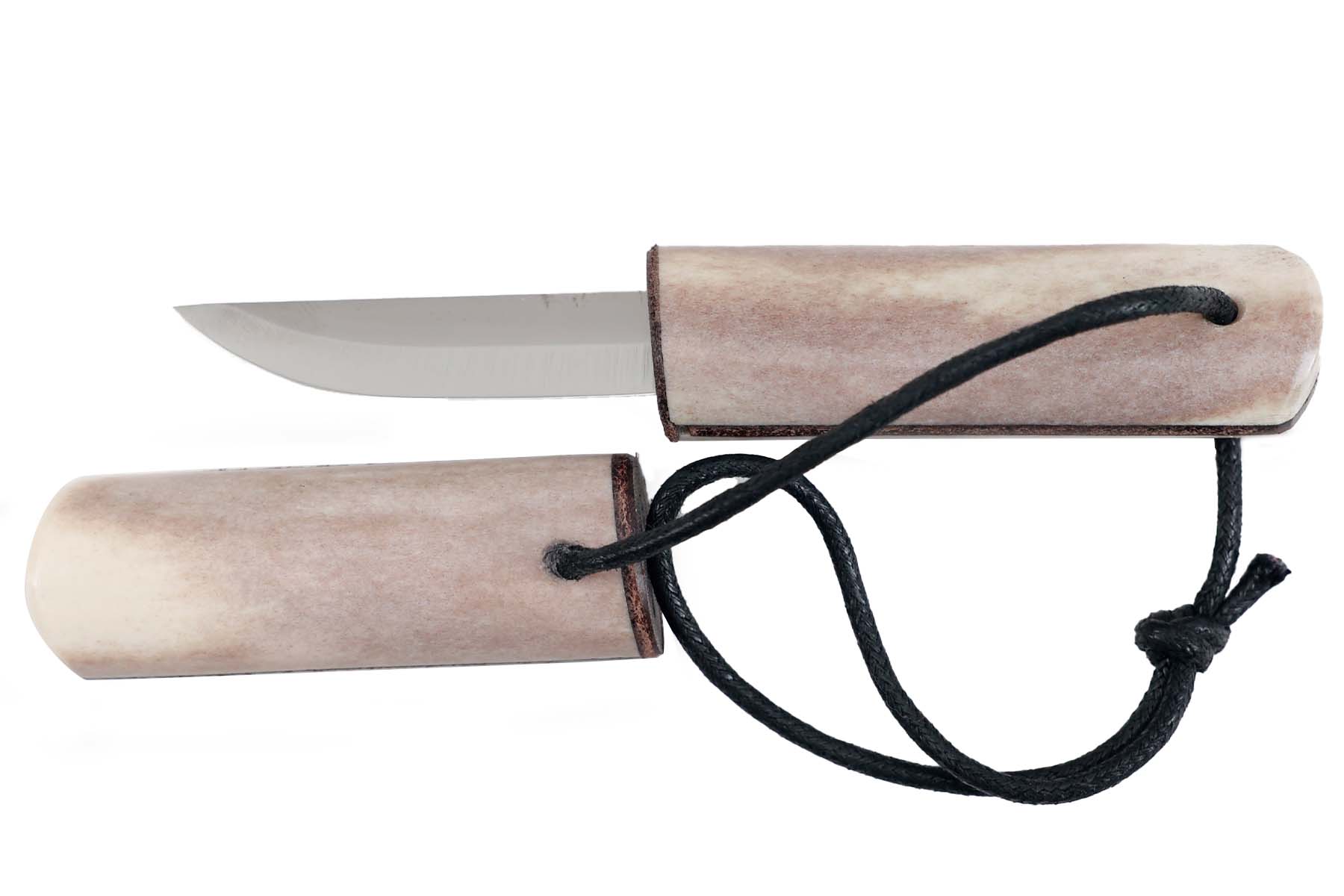 Couteau de poche nordique bois de Renne de Eräpuu